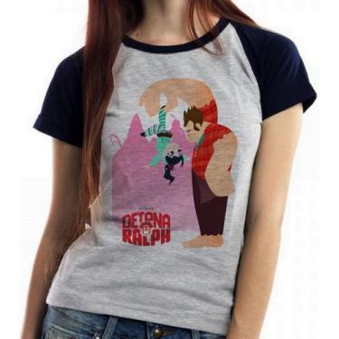 Imagem de Baby look blusa feminina ou Camiseta unissex Detona Ralph, Baby look G