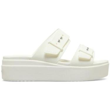 Imagem de Sandália crocs brooklyn sandal lowwdg chalk-Feminino