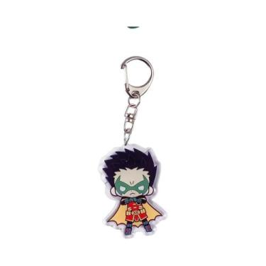 Imagem de Chaveiro Acrílico De Personagens Da Trilogia Do Cavaleiro Das Trevas, 