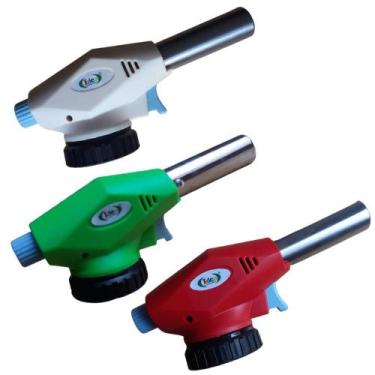 Imagem de Kit 3 Maçarico Culinário Portátil Com Regulagem Automático - Idea