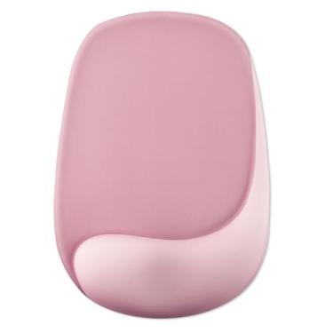 Imagem de Mouse pad com suporte para descanso de pulso, mouse ergonômico com almofada de gel confortável, mouse pad para jogos com base de poliuretano antiderrapante, alivia a dor, para laptop de computador de