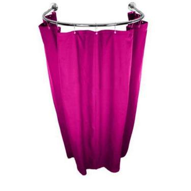 Imagem de Cortina Pink Provador Arco 70X70 E 90X90 Privacidade Total