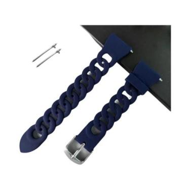 Imagem de Pulseira De 20mm Para Samsung Galaxy Watch 4/5 pro Active 2/3 Gear S3 