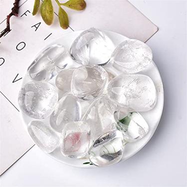 Imagem de Cristal natural bruto pedra natural tamanho grande quartzo ametista cascalho ágata vermelha lazúli pedra reiki para aquário 50 g/100 g (cor: quartzo limpo, tamanho: 50 g)