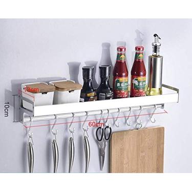 Imagem de Prateleira de banheiro de vidro temperado, retangular, sem pregos, sem danos, espaço autoadesivo, cesta de alumínio à prova de ferrugem para cozinha, acessórios de banheiro 20 (10)