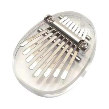 Imagem de Mini Kalimba De 8 Teclas, Piano Portátil Para Adultos E Crianças, Pres