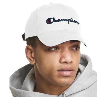 Imagem de Boné Champion Script Logo Aba Curva Branco-Masculino