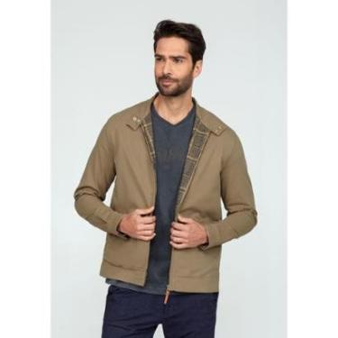 Imagem de Jaqueta Sarja Masculina com Gola Alta-Feminino