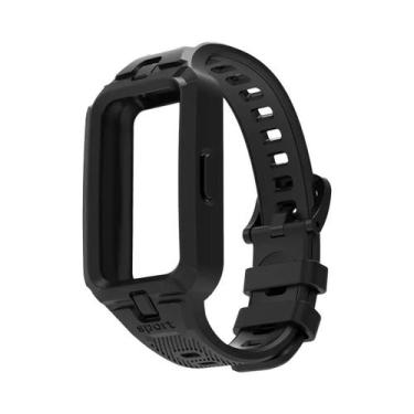 Imagem de Pulseira De Silicone Respirável Para Huawei Band 9 8 7 6 Substituição 