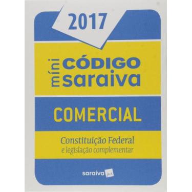Imagem de Mini Código Saraiva Comercial 2017: Constituição Federal e Legislação 