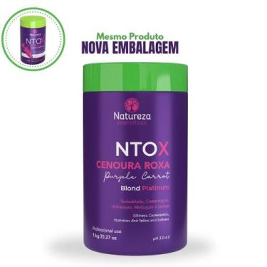 Imagem de Ntox cenoura roxa 1kg natureza cosméticos - Natureza Cosmeticos