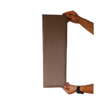 Imagem de Kit 10 Cabeceiras de Cama Estofadas 60x20 cm Modular Autocolante para Cama Casal King(MARROM)