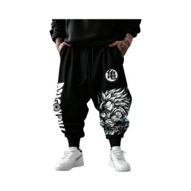Imagem de Calças De Moletom Unissex Dragon Ball Z Goku, Moda De Verão, Estilo Ca