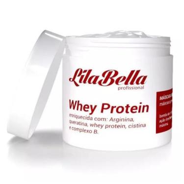 Imagem de Mascara hidratação nutrição whey protein 500g lilabella