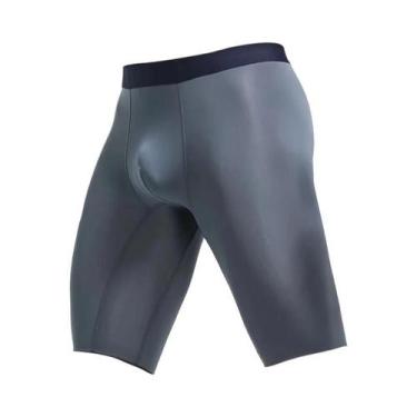 Imagem de Cuecas Esportivas Masculinas De Verão Em Seda Gelada De Secagem Rápida