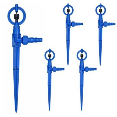 Imagem de 5 Aspersor Bailarina P5 com Haste e Adaptador P/ Mangueiras - Agrojet