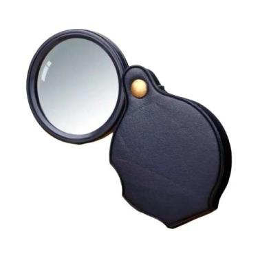 Imagem de Lupa De Bolso Dobrável 10X Pequena 50mm Para Crianças E Idosos, Para J