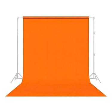 Imagem de Tecido Chroma Key 5,00 X 1,90 Fundo Fotografico In Laranja