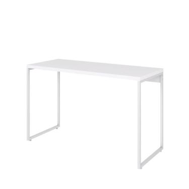 Imagem de Mesa Dynamica 120x50x75cm Branco Chess - Est.branca Branco Chess - Est.branca