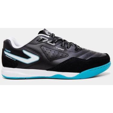 Imagem de Tenis Topper Dominator Club V Cor:Azul Branco AmareloTamanho:35, Preto