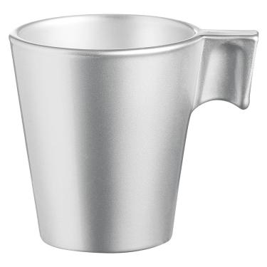 Imagem de Xícara Vidro Prata 80Ml Luminarc Flashy Expresso 6X6X6Cm