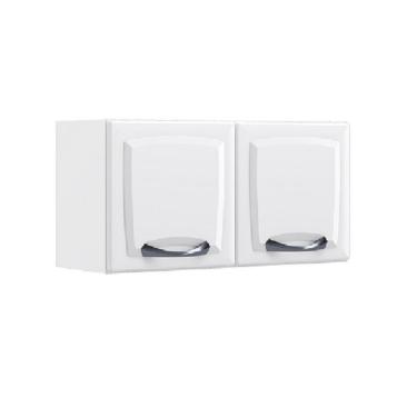 Imagem de Armário Aéreo De Cozinha New Premium 2 Portas Itatiaia Branco Neve