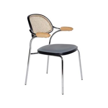 Imagem de Cadeira Estofada Vicenza Prateada Westwing - Westwing Collection, Colo