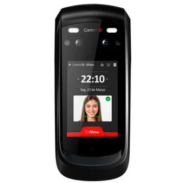 Imagem de Controle De Acesso Facial Control ID Idface, Ethernet, 125KHz Ask, Até 3000 Faces - Idface/Fp/A