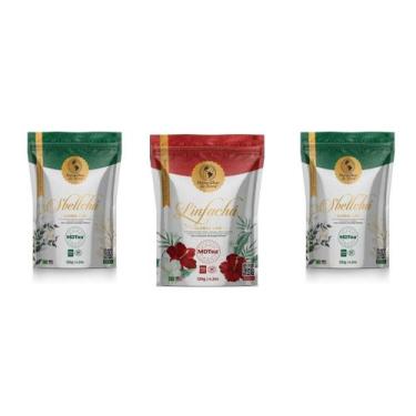 Imagem de Kit 3 Chás 120gr Maravilhas Sachê Suplemento 2 Sbelt 1 Linfa