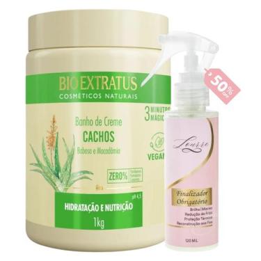 Imagem de Kit Cachos 1 Banho 1L + Finalizador Obrigatório Lourre 120ml - BIOEXTR