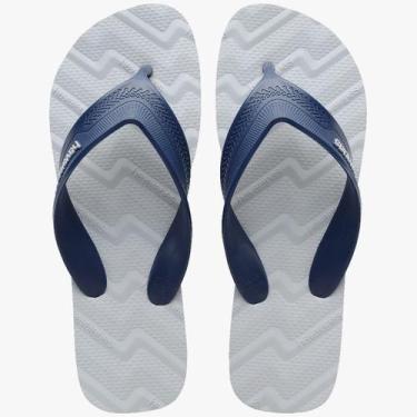 Imagem de Chinelo Havaianas Track Waves, Cinza gelo, 43/44
