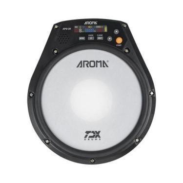 Imagem de Pad De Bateria Eletrônico Alimentado Por Bateria AROMA APD-20, Placa D