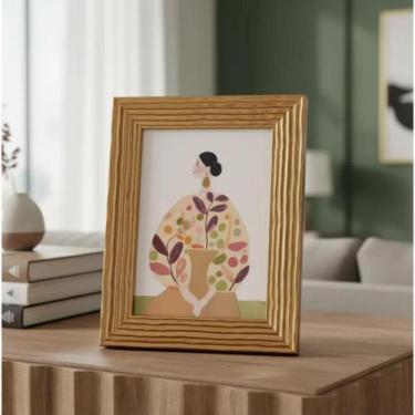 Imagem de Porta Retrato Moldura Foto 15X20 Decoração Mesa Mart quadro - Mart Col
