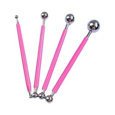 Imagem de Conjunto De Ferramentas De Modelagem De Argila Com Ponta Dupla Em Meta