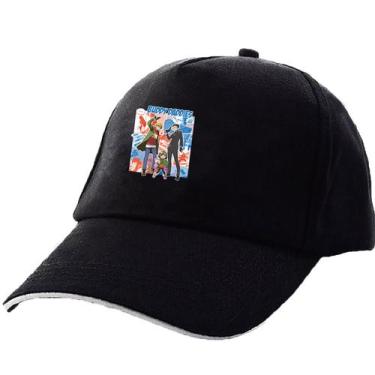 Imagem de Boné de beisebol Buddys Daddies Anime Snapback Hip-Hop Preto - Yiweisa
