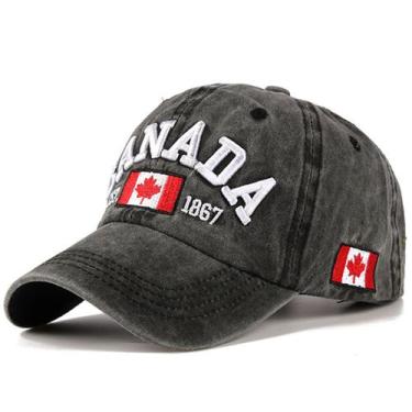 Imagem de Boné de beisebol Canada Anime Snapback Cap HipHop Flat Adju - yiweisai