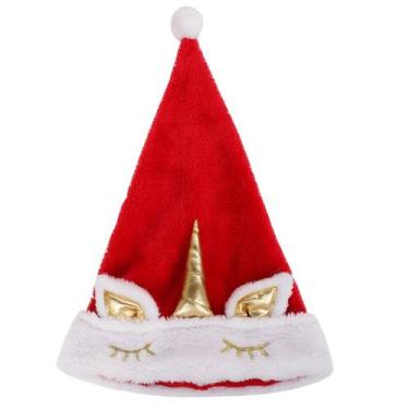 Imagem de Chapéu de cosplay, fantasia, chapéu, unicórnios, Papai Noel para adult