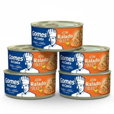 Imagem de Kit 5 Atum Ralado Em Óleo Gomes Da Costa 170G - Gomez Da Costa
