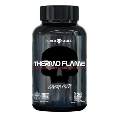 Imagem de Thermo Flame Termogenico 120 tabletes Black Skull