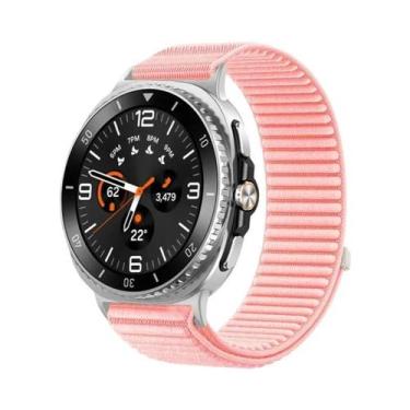 Imagem de Pulseira De Nylon Trançada Para Samsung Galaxy Watch 46mm 44mm 40mm Cl
