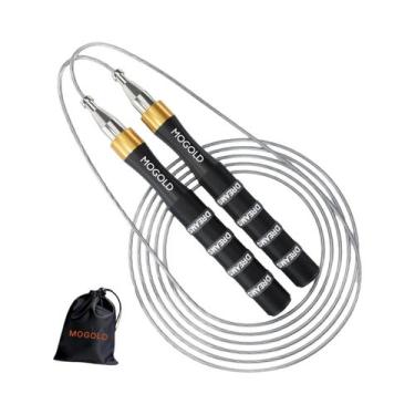 Imagem de Corda De Pular Profissional Em PVC Resistente Ao Desgaste Com Cabos De