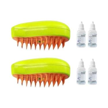 Imagem de Escova a Vapor Elétrica 3 Em 1 Para Remoção De Pelos De Gato E Cão, Es