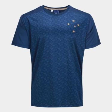 Imagem de Camisa Cruzeiro Impacto Masculina - Braziline, Marinho, P