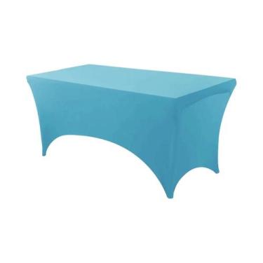 Imagem de Toalha De Mesa De Spandex Elástica Lavável E Resistente a Rugas, Capa 