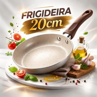Imagem de Frigideira Antiaderente Revestimento Nanocerâmico Fogão Indução - - Vi