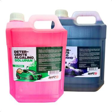 Imagem de Detergentes Roxinho Ácido e Desengraxante Solupan WRS 5l