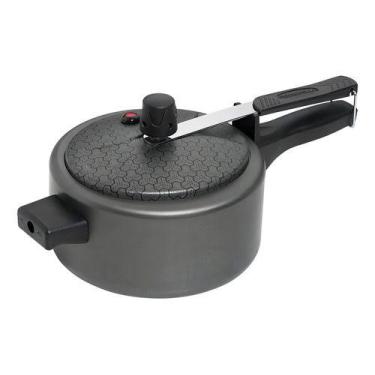 Imagem de Panela De Pressão Antiaderente 2l Mini Pressionella Ramos Cor Grafite 