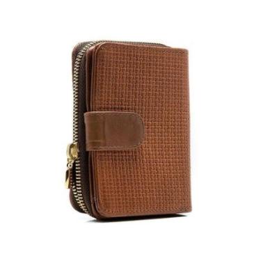 Imagem de Carteira Pier 15 Couro Trisse Conhaque CF-003 Feminina-Feminino