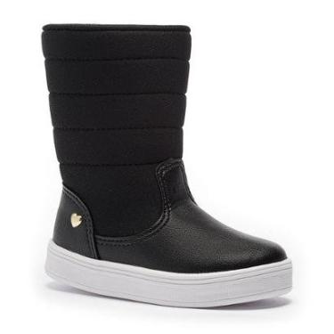 Imagem de Bota Tênis Infantil Feminina Tininha Menina Bordado-Feminino