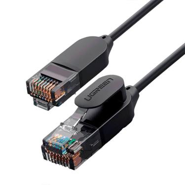 Imagem de Cabo de Rede de Alta Velocidade Ugreen Cat 6A Utp Ethernet 10Gbps Rj45 1 Metro NW122 Preto